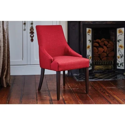 Bolero Dark Red Finesse Dining Chairs (Pack of 2) - Image 11