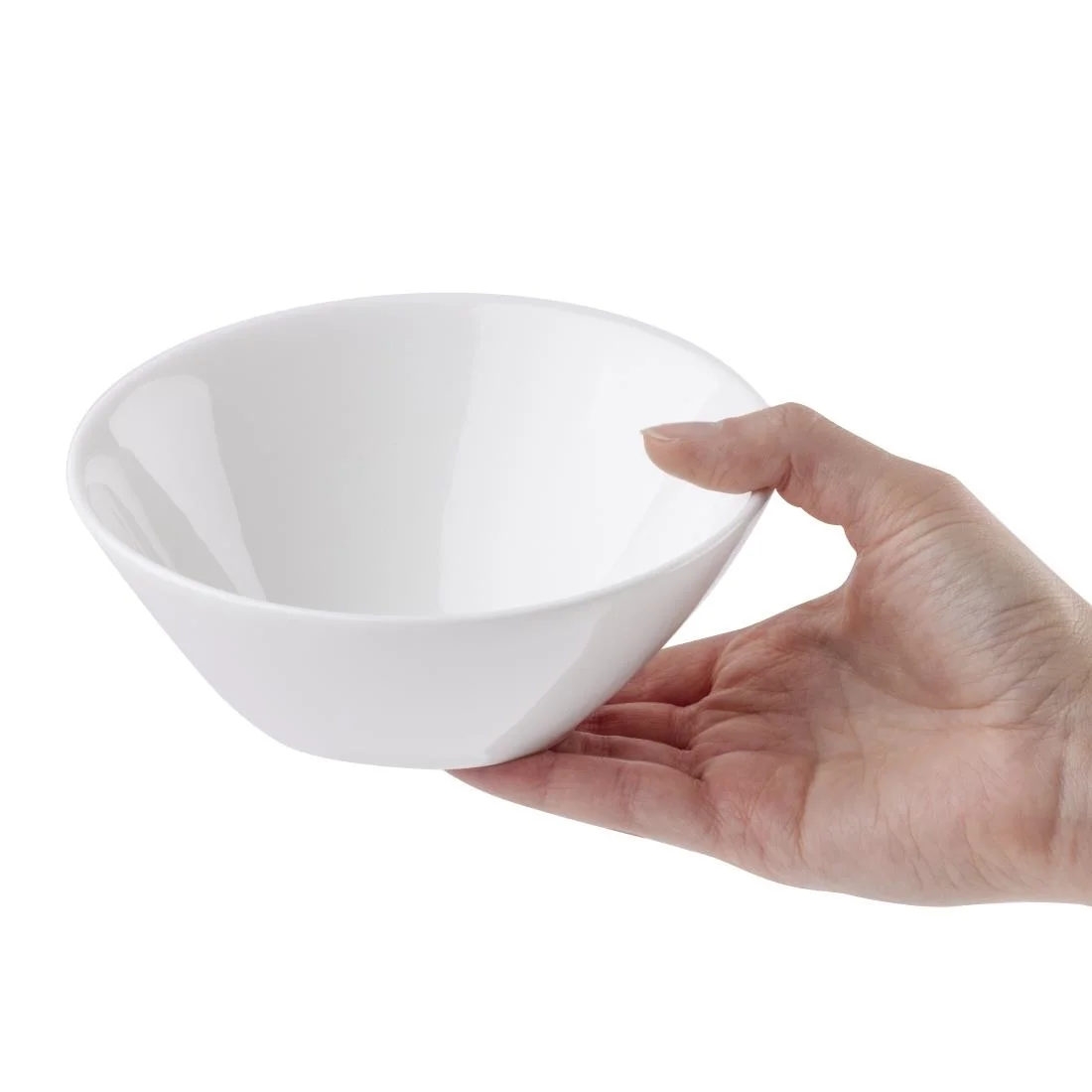 Lumina Fine China Oval Sloping Bowls 148mm - Image 5