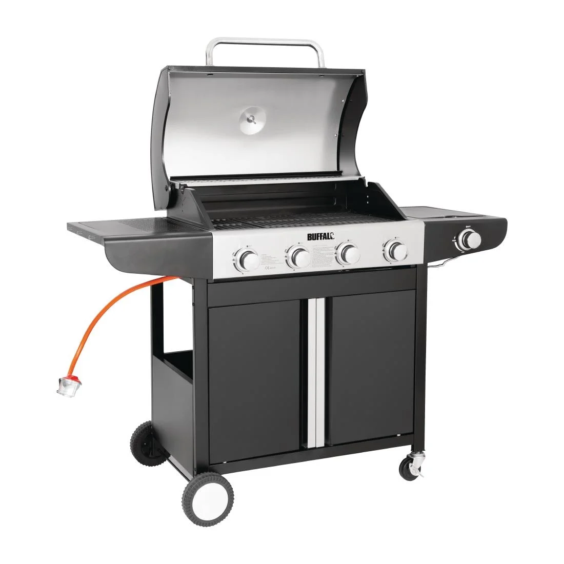 Buffalo 4 Burner Gas Barbecue with Hob - Image 2