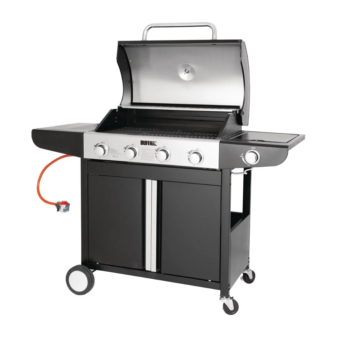 Buffalo 4 Burner Gas Barbecue with Hob - Image 3