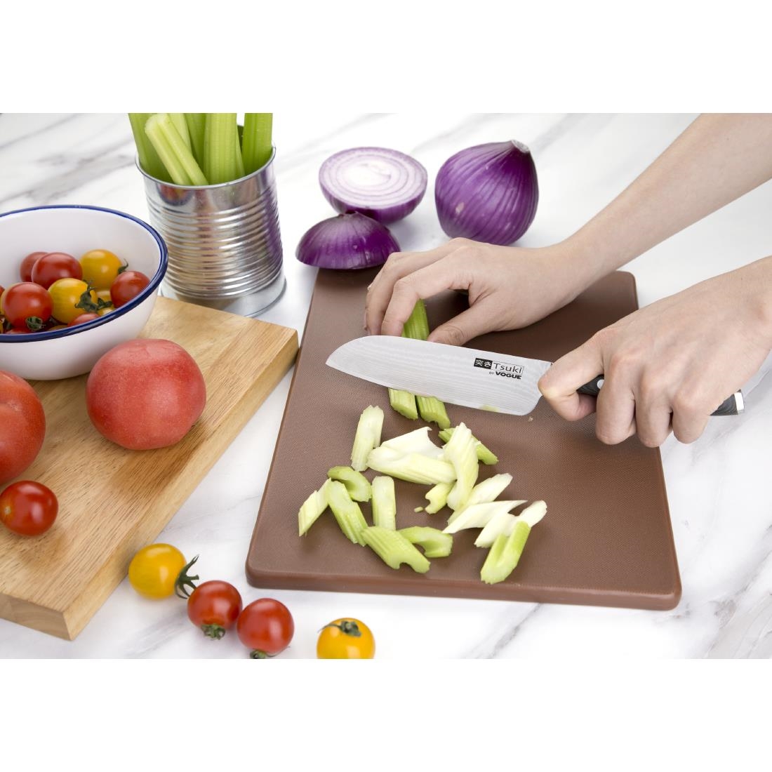 Tsuki Series 7 Santoku Knife 12.5cm