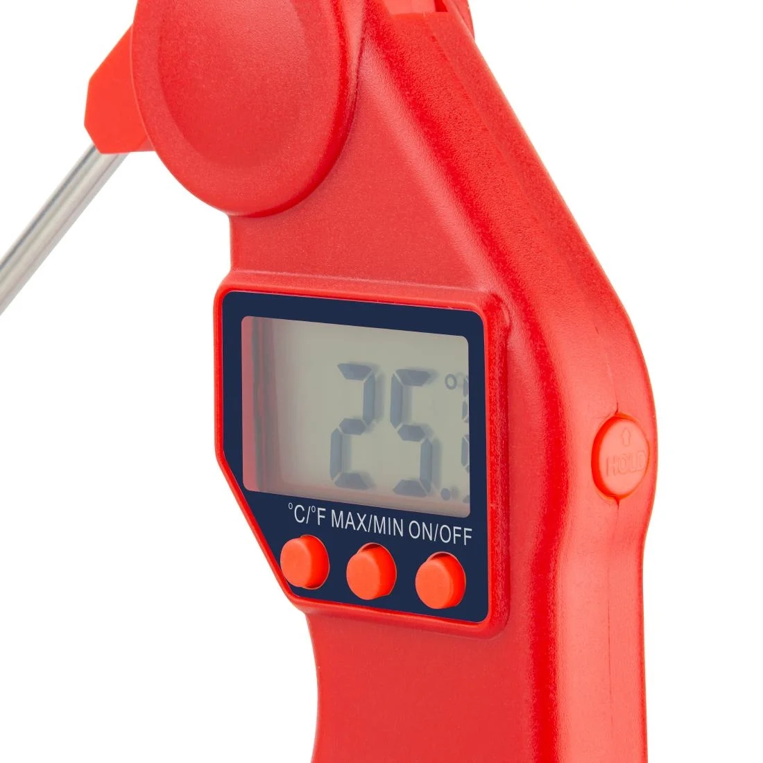 Hygiplas Easytemp Colour Coded Red Thermometer - Image 3