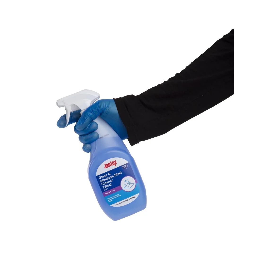 Jantex Glass and Stainless Steel Cleaner 750ml - Image 4