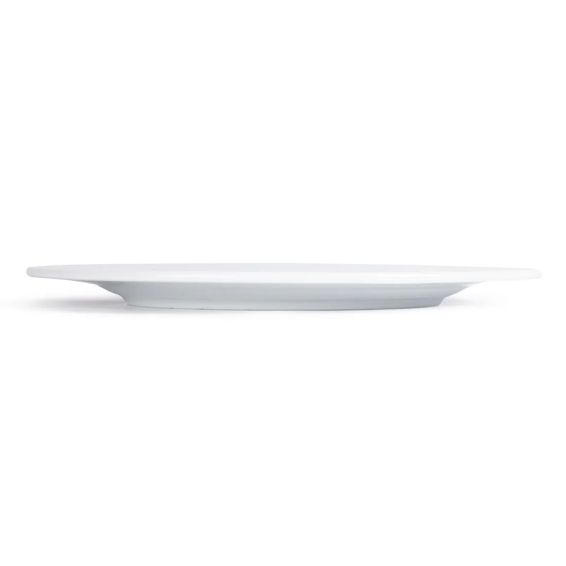 Royal Porcelain Classic White Wide Rim Plates 310mm - Image 4