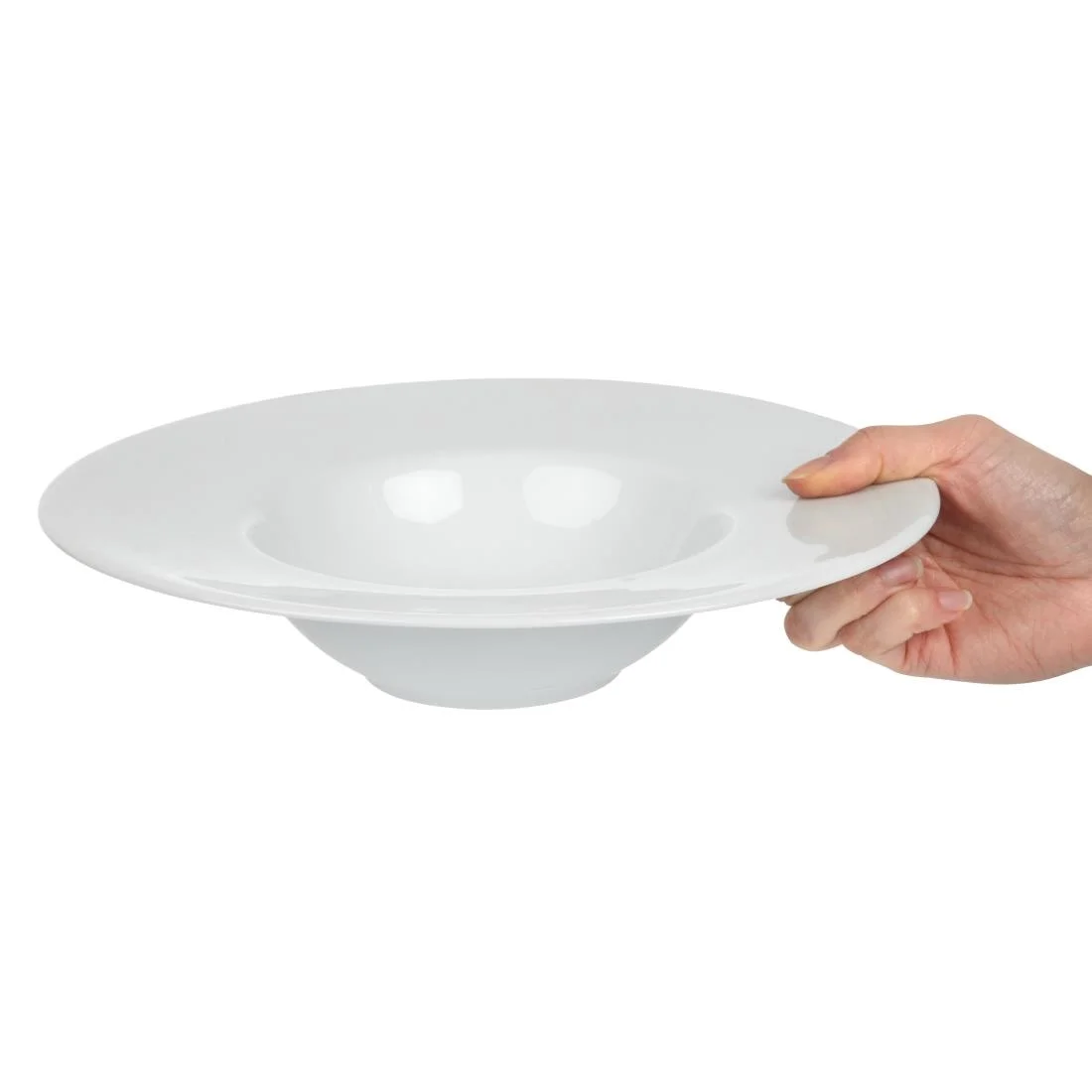 Royal Porcelain Classic White Pasta Plates 280mm - Image 5