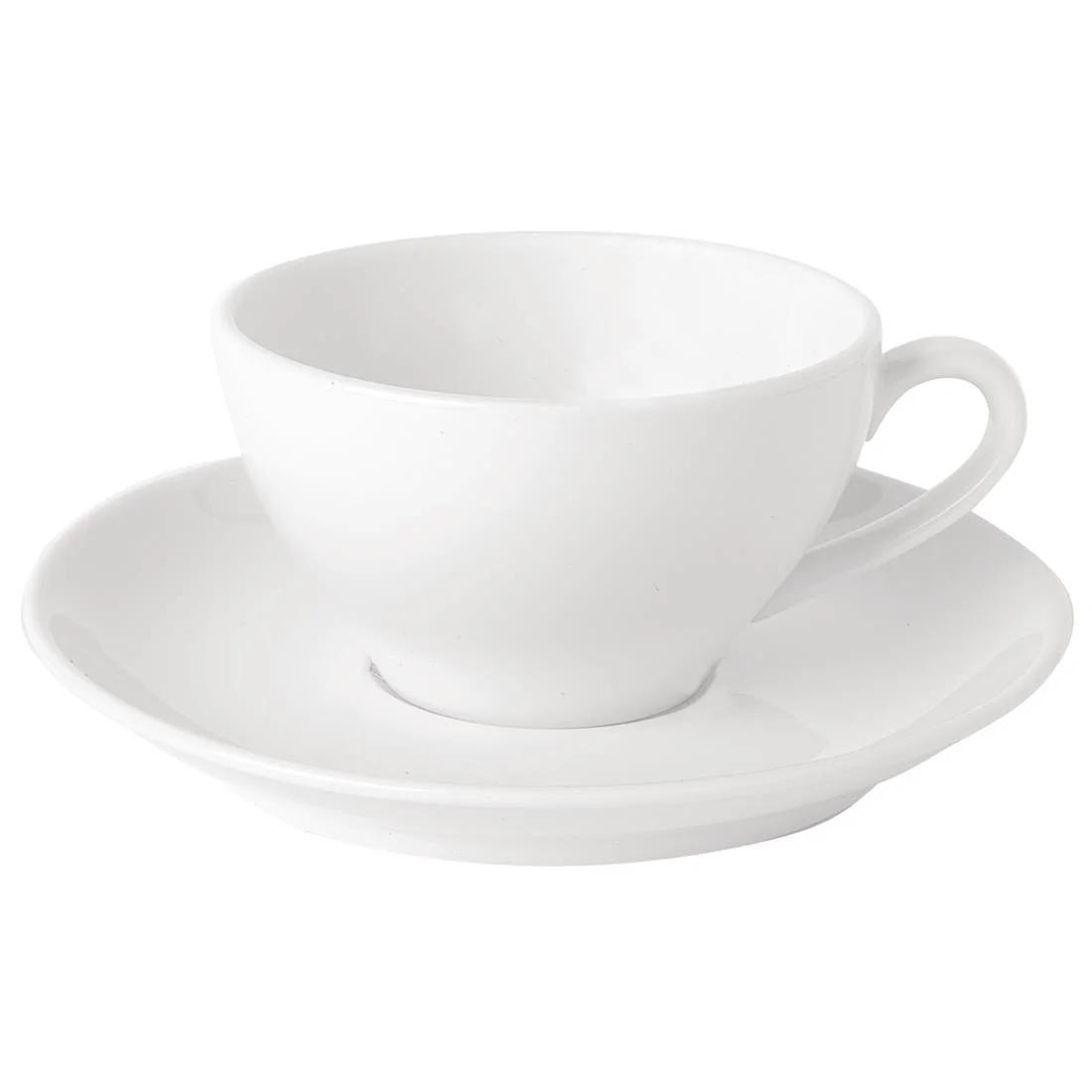 Royal Porcelain Classic White Tea Cups 180ml - Image 2