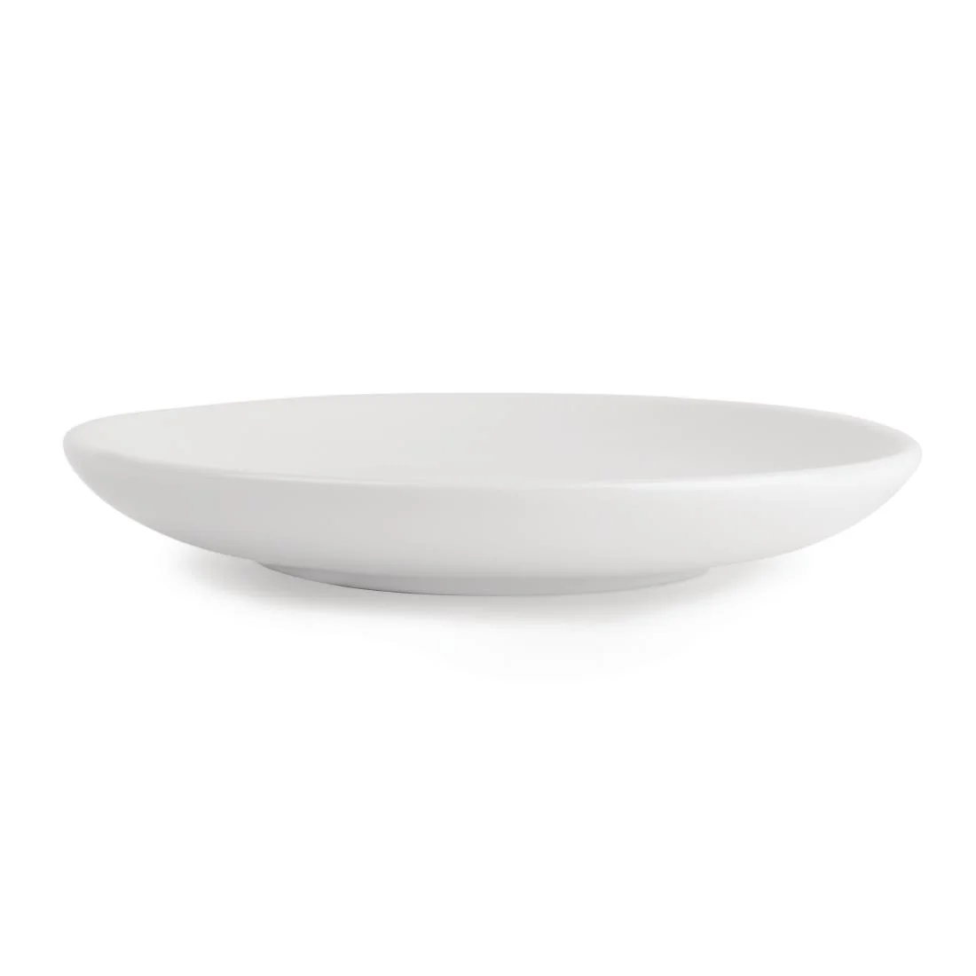 Royal Porcelain Classic White Cappuccino Saucers 150mm - Image 4