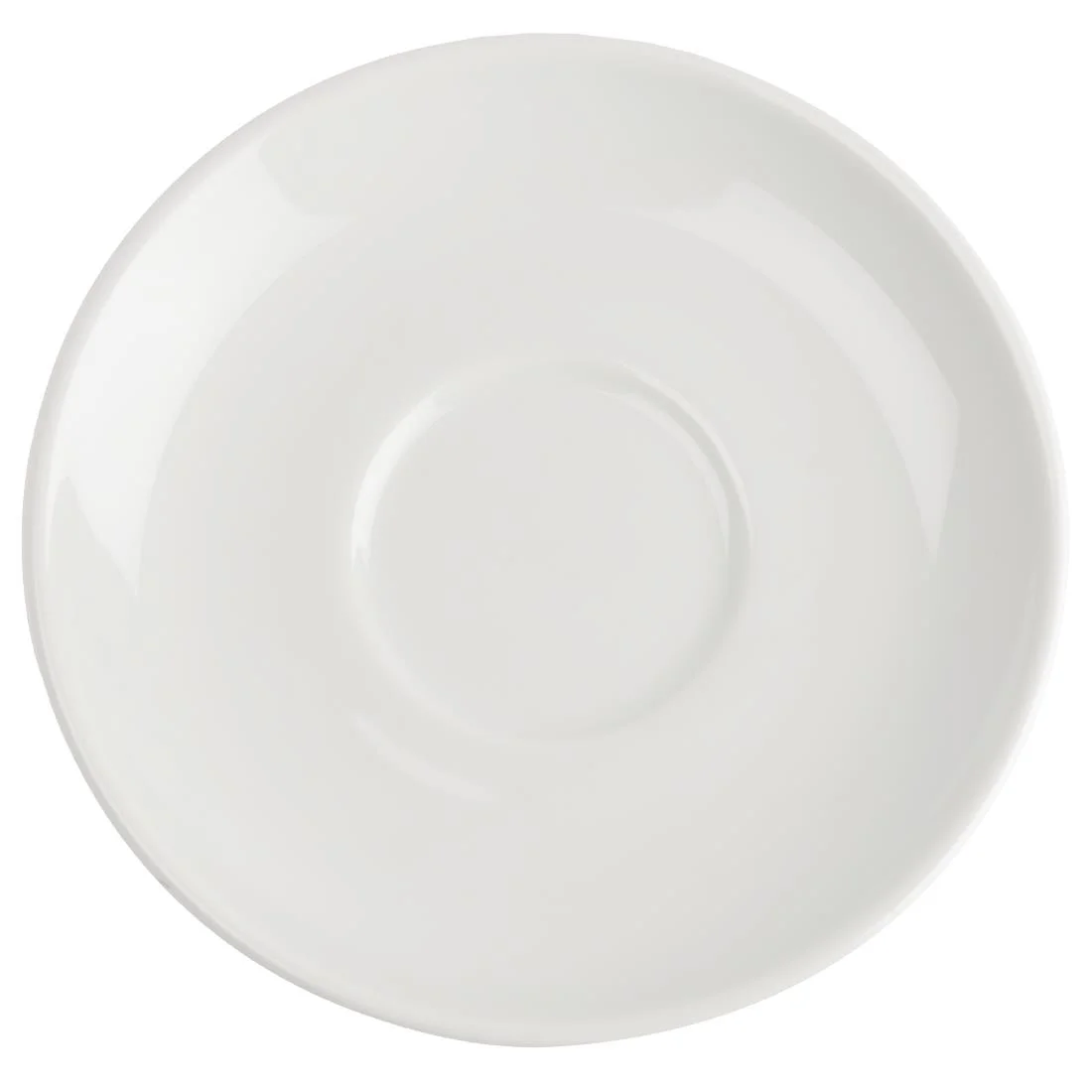 Royal Porcelain Classic White Espresso Cups Saucer 125mm - Image 2