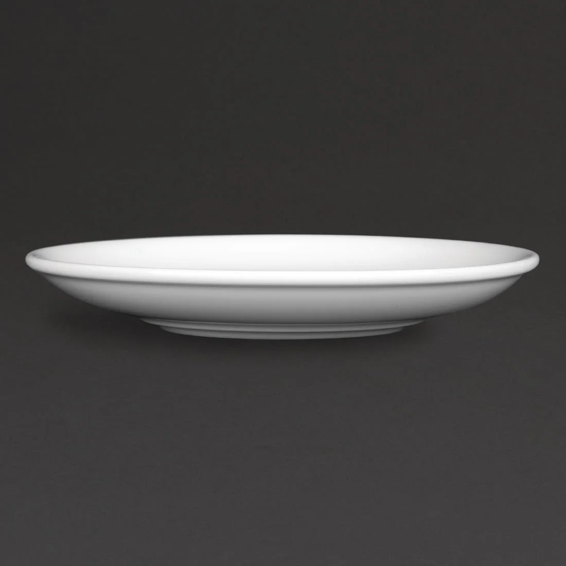 Royal Porcelain Classic White Tea Cup Saucers 150mm - Image 4