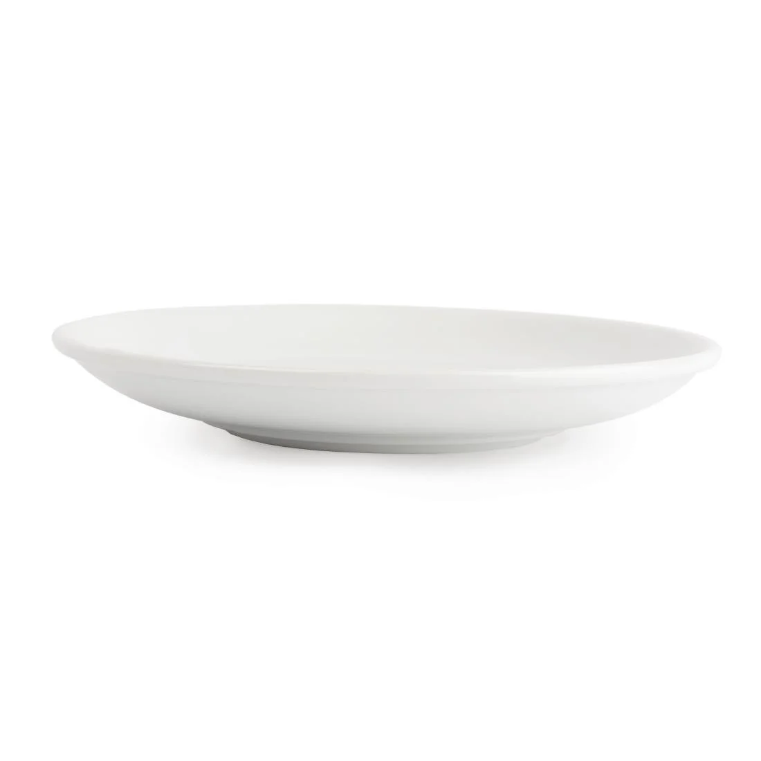 Royal Porcelain Classic White Tea Cup Saucers 150mm - Image 5