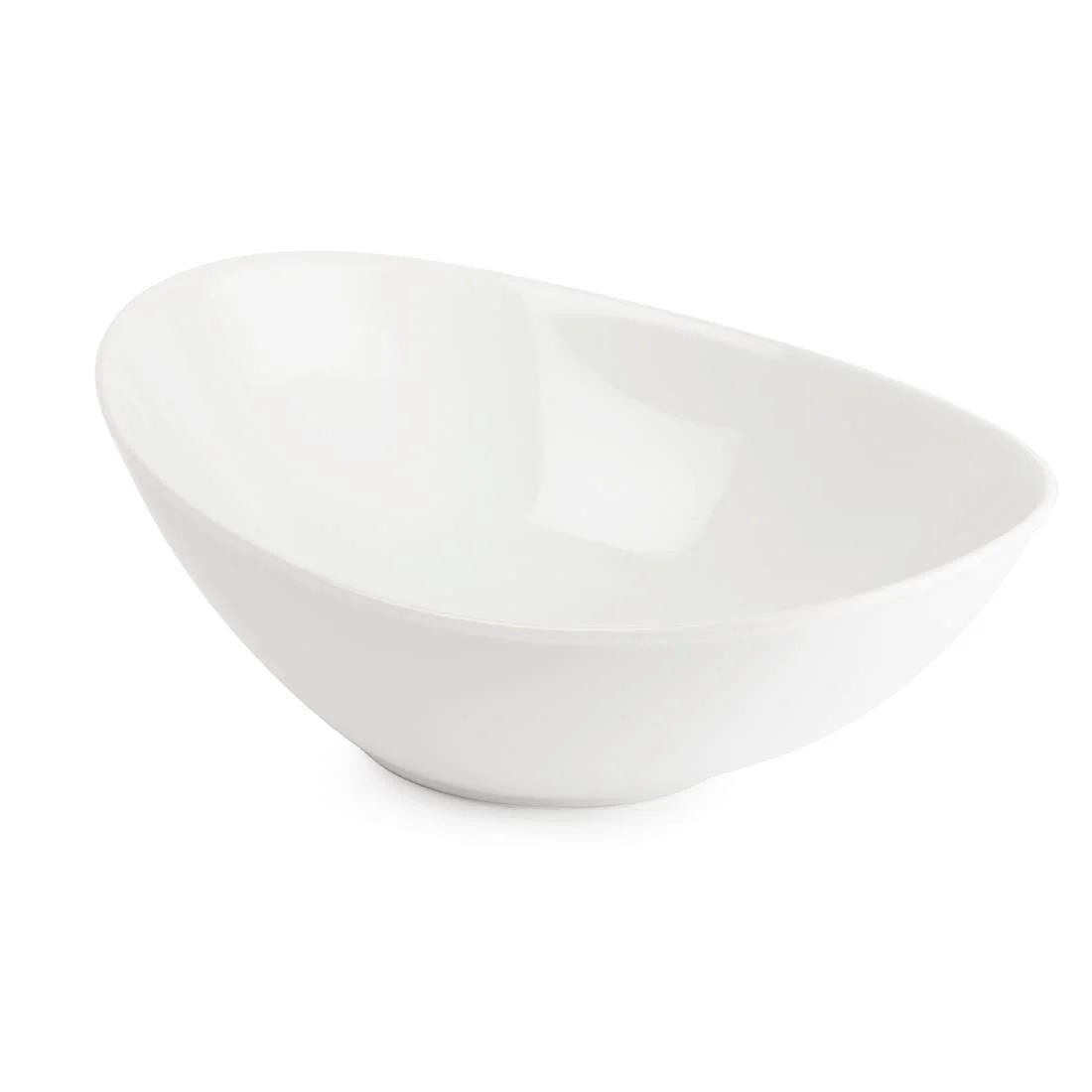 Royal Porcelain Classic White Salad Bowls 200mm - Image 2