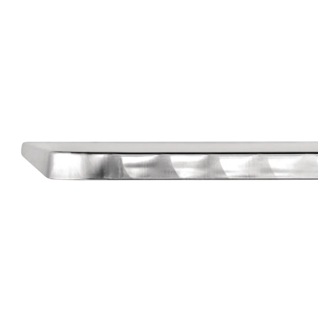 Bolero Square Stainless Steel Bistro Table 700mm - Image 2