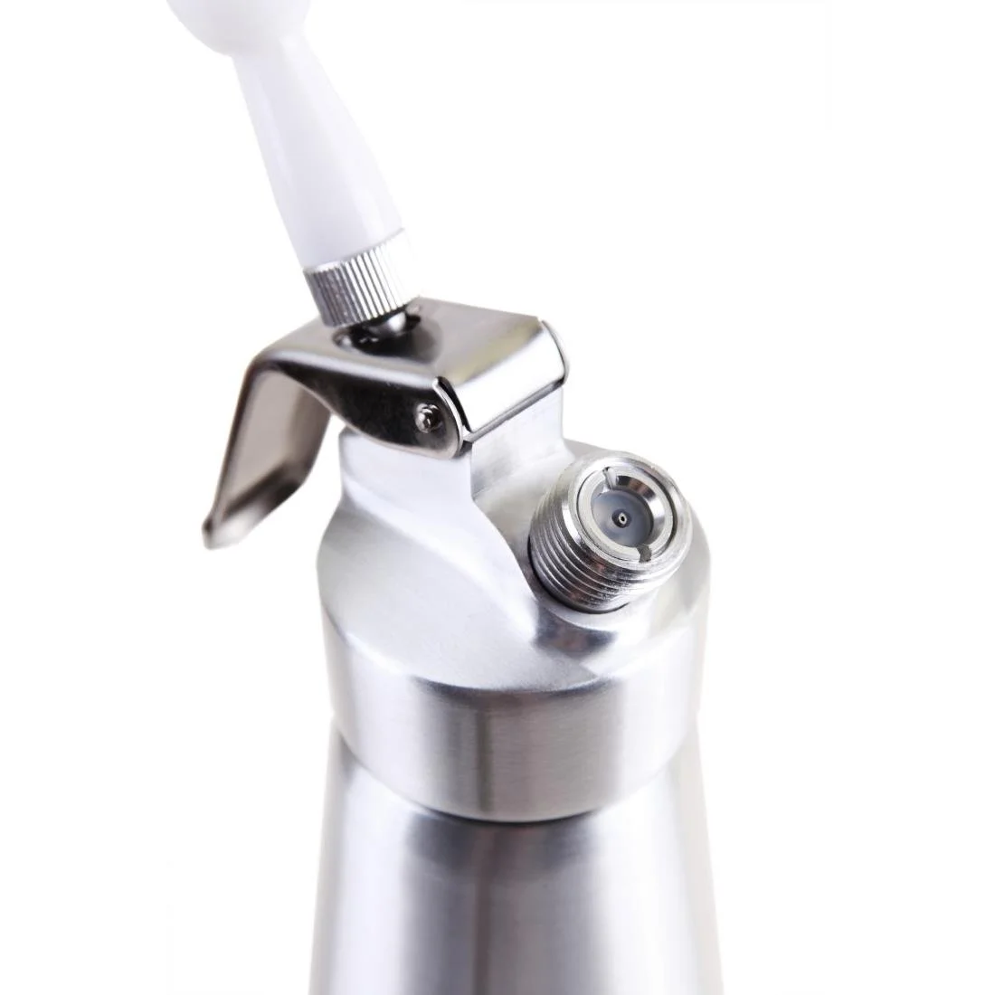 ICO Aluminium Whipped Cream Dispenser Silver 500ml - Image 2