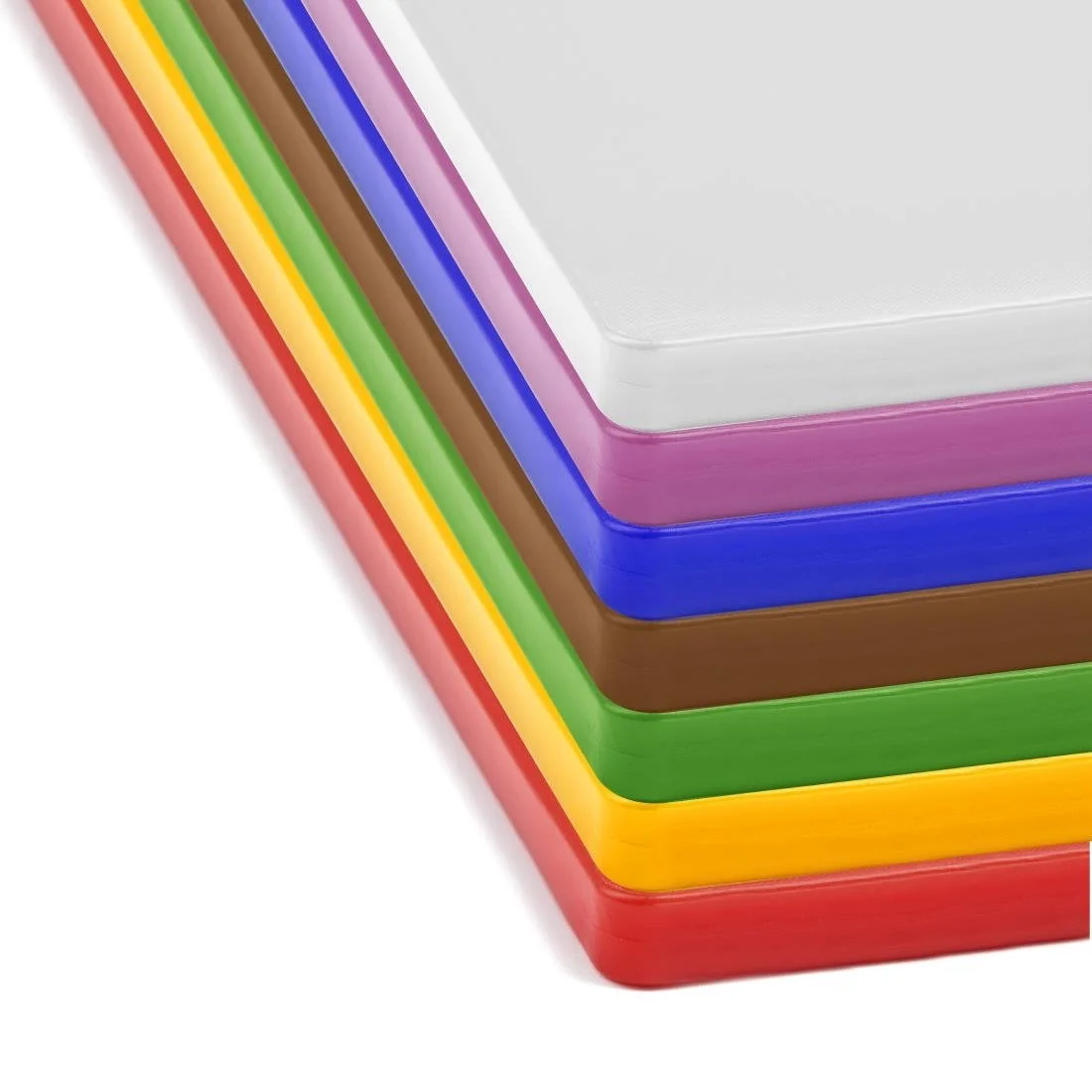 Hygiplas Low Density 7-Piece Chopping Boards Set 450x300x20mm - Image 3