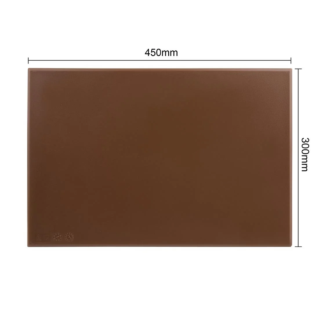 Hygiplas High Density Antibacterial 7-Piece Chopping Board Set 450x305x10mm - Image 5