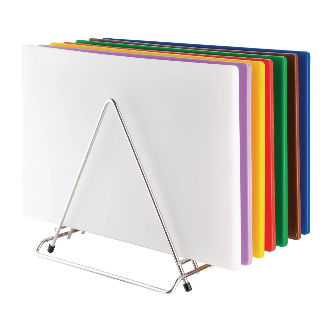 Hygiplas Heavy Duty Chopping Board Rack 7 Slots - Image 3