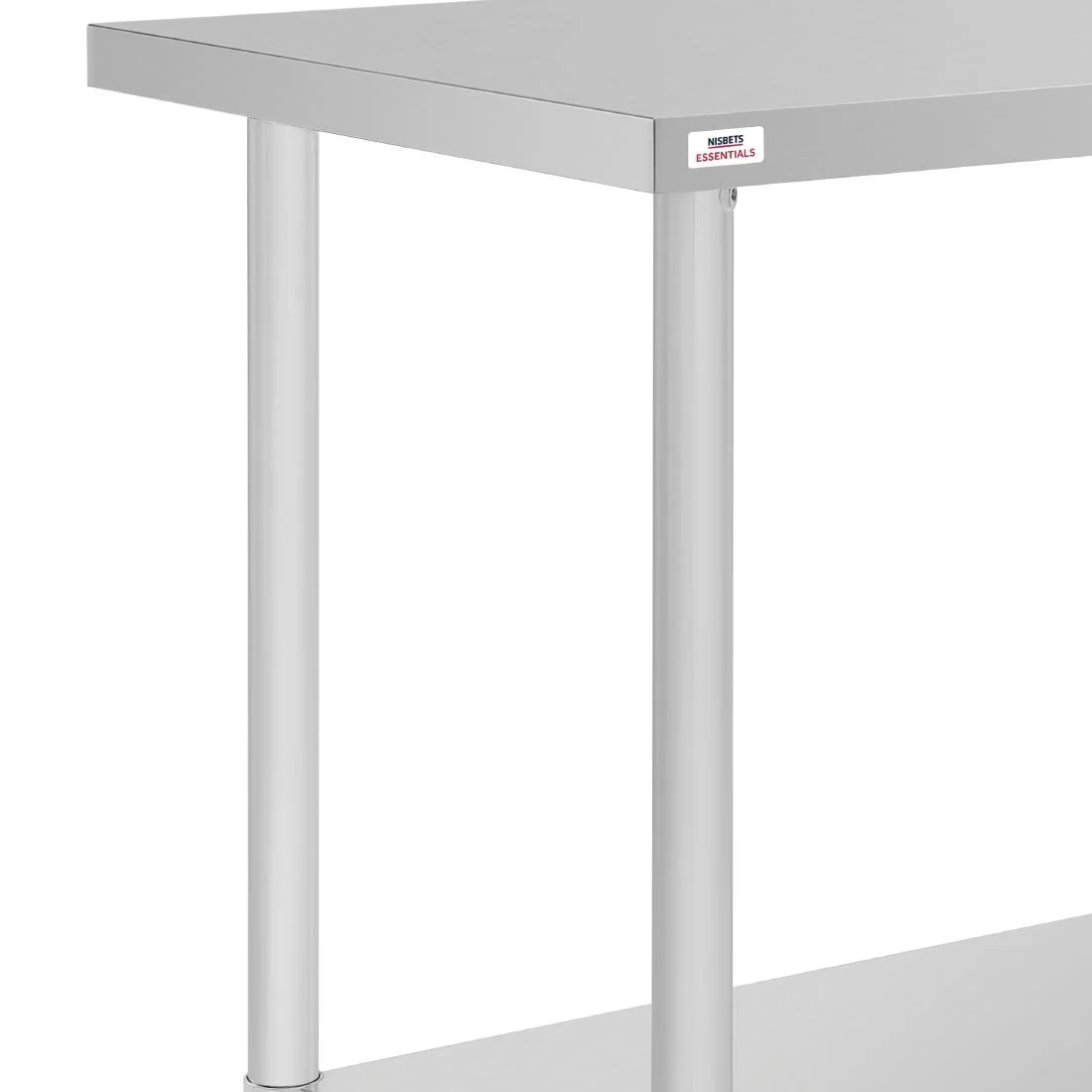 Nisbets Essentials Self Assembly Stainless Steel Table 800 x 600mm - Image 4