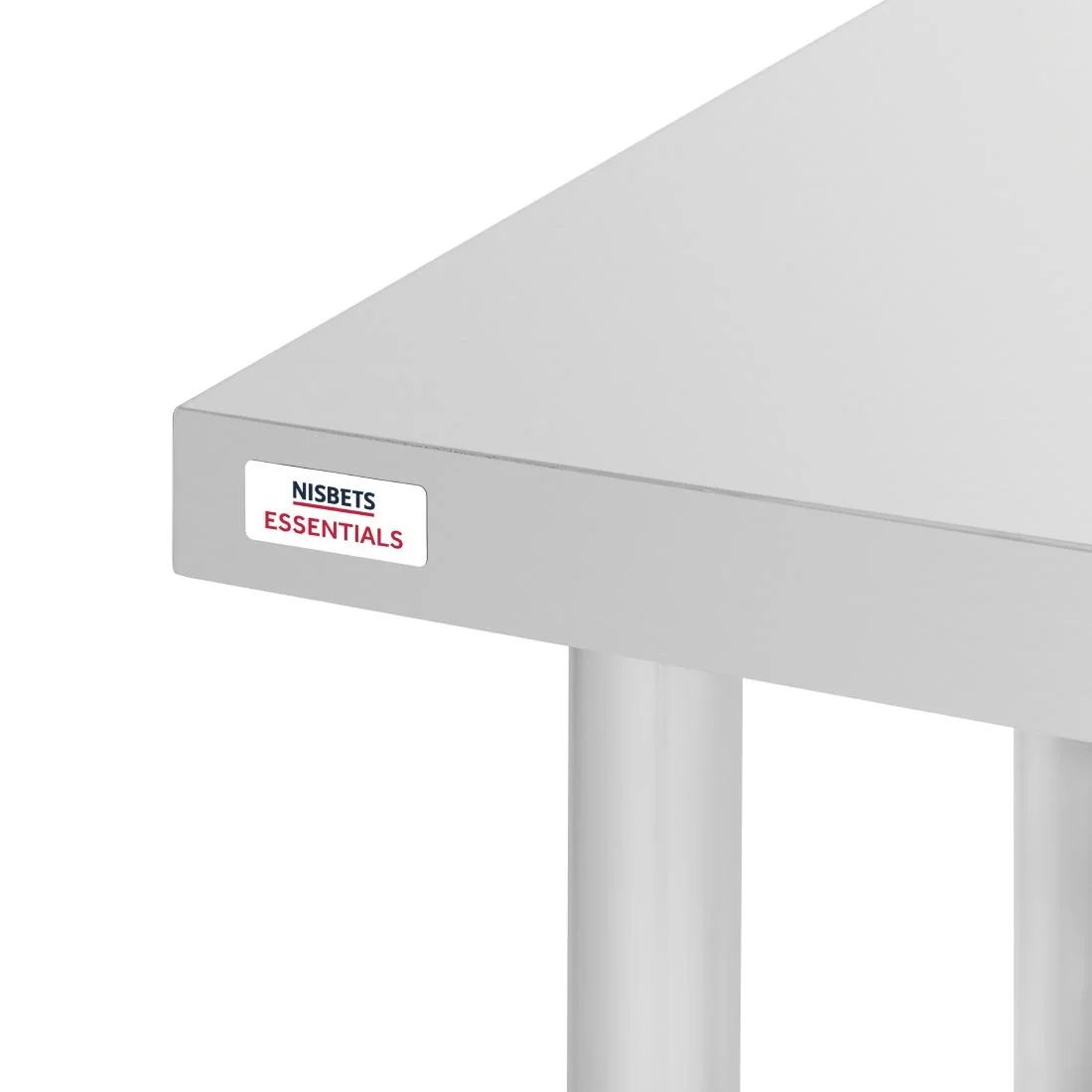 Nisbets Essentials Self Assembly Stainless Steel Table 800 x 600mm - Image 3