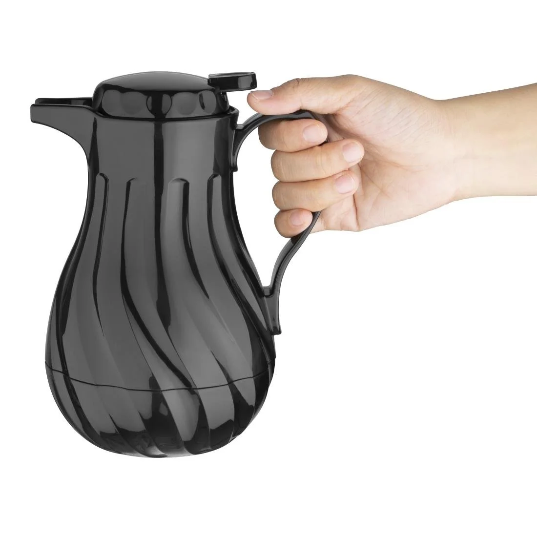 Olympia Insulated Swirl Jug Black 500ml - Image 2