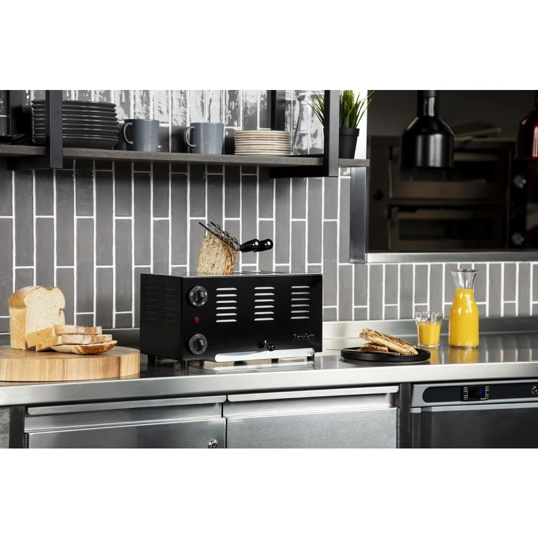 Rowlett Regent 4 Slot Toaster with Duraheat Elements Jet Black - Image 3
