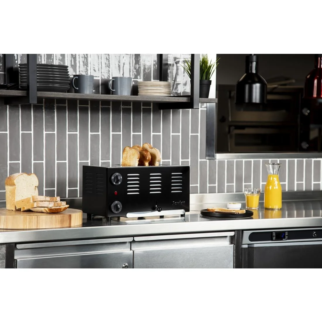Rowlett Regent 4 Slot Toaster with Duraheat Elements Jet Black - Image 2
