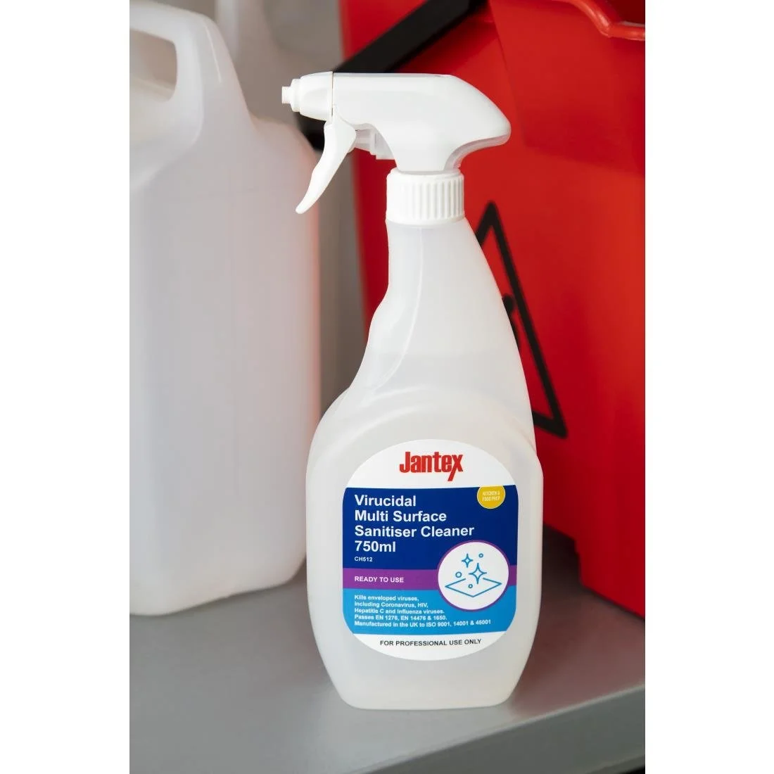 Jantex Virucidal Surface Sanitiser Ready To Use 750ml - Image 5