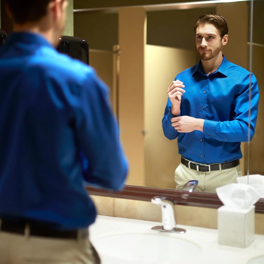 Tork Soft Facial Tissue Cube Box White (30 Pack) - Image 3