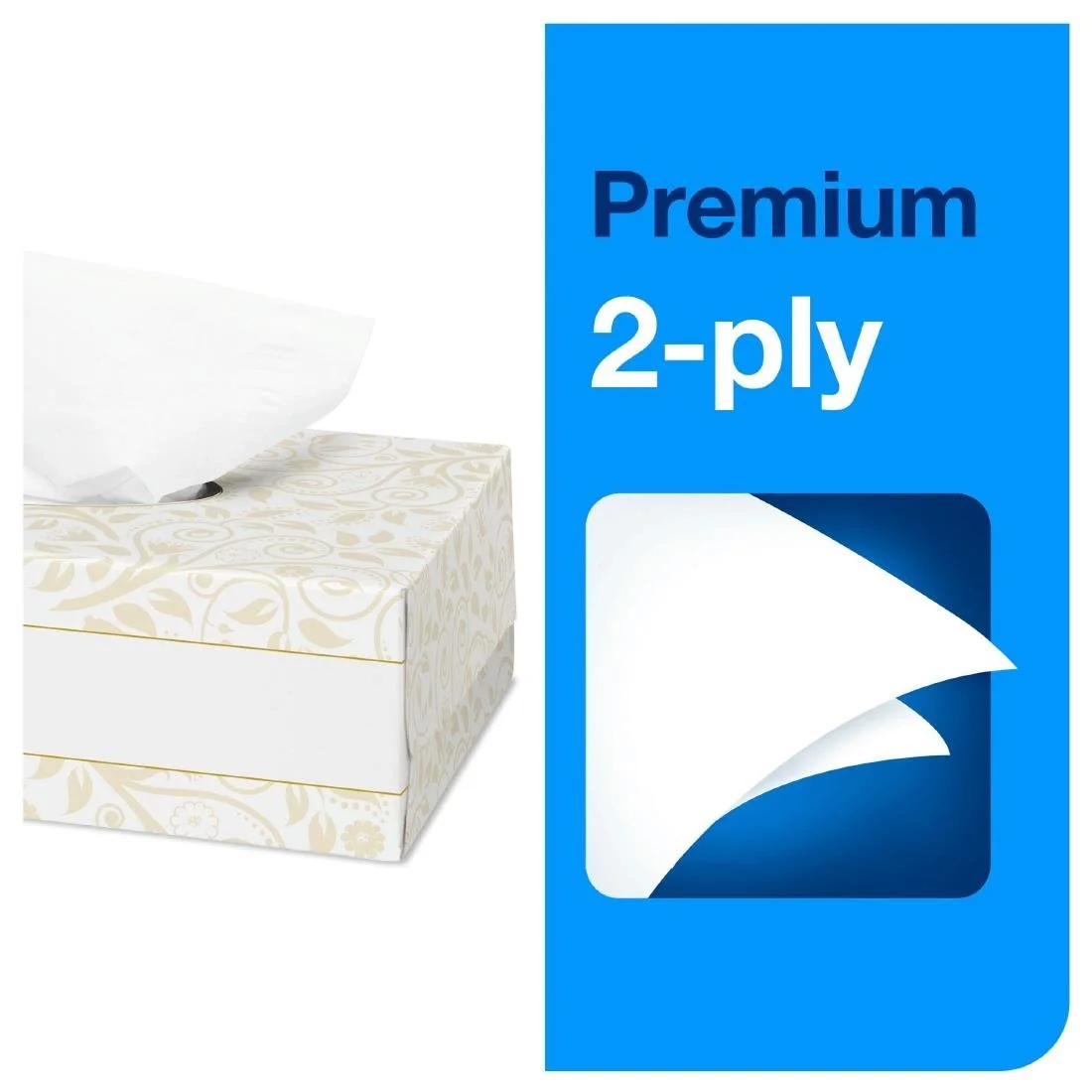 Tork Soft Facial Tissues White F1 (30 Pack) - Image 3