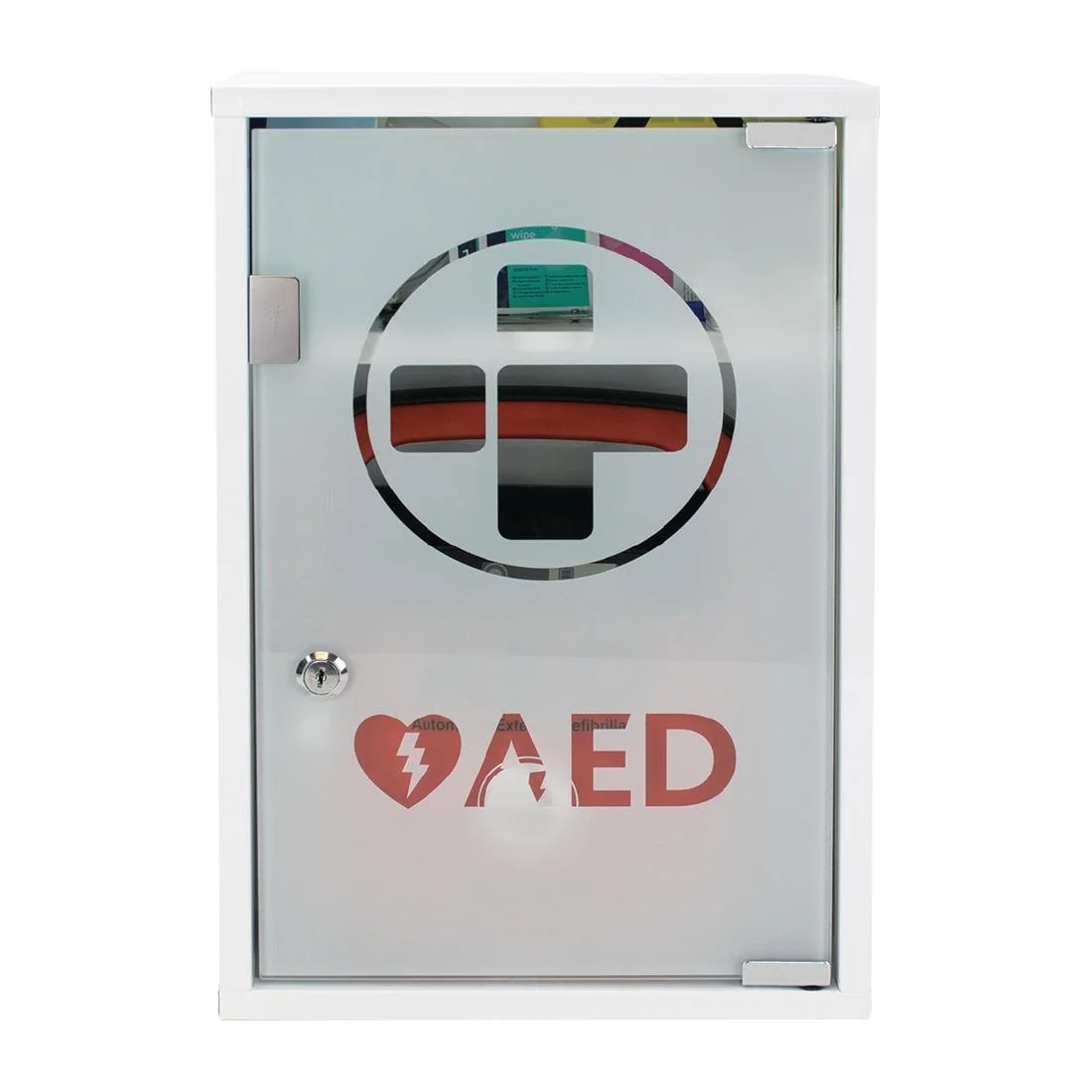 Automated External Defibrillator Alarmed Metal Cabinet - Image 3