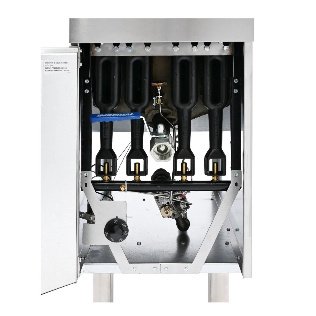 Imperial Free Standing Gas Fryer IFS-50-OP - Image 3