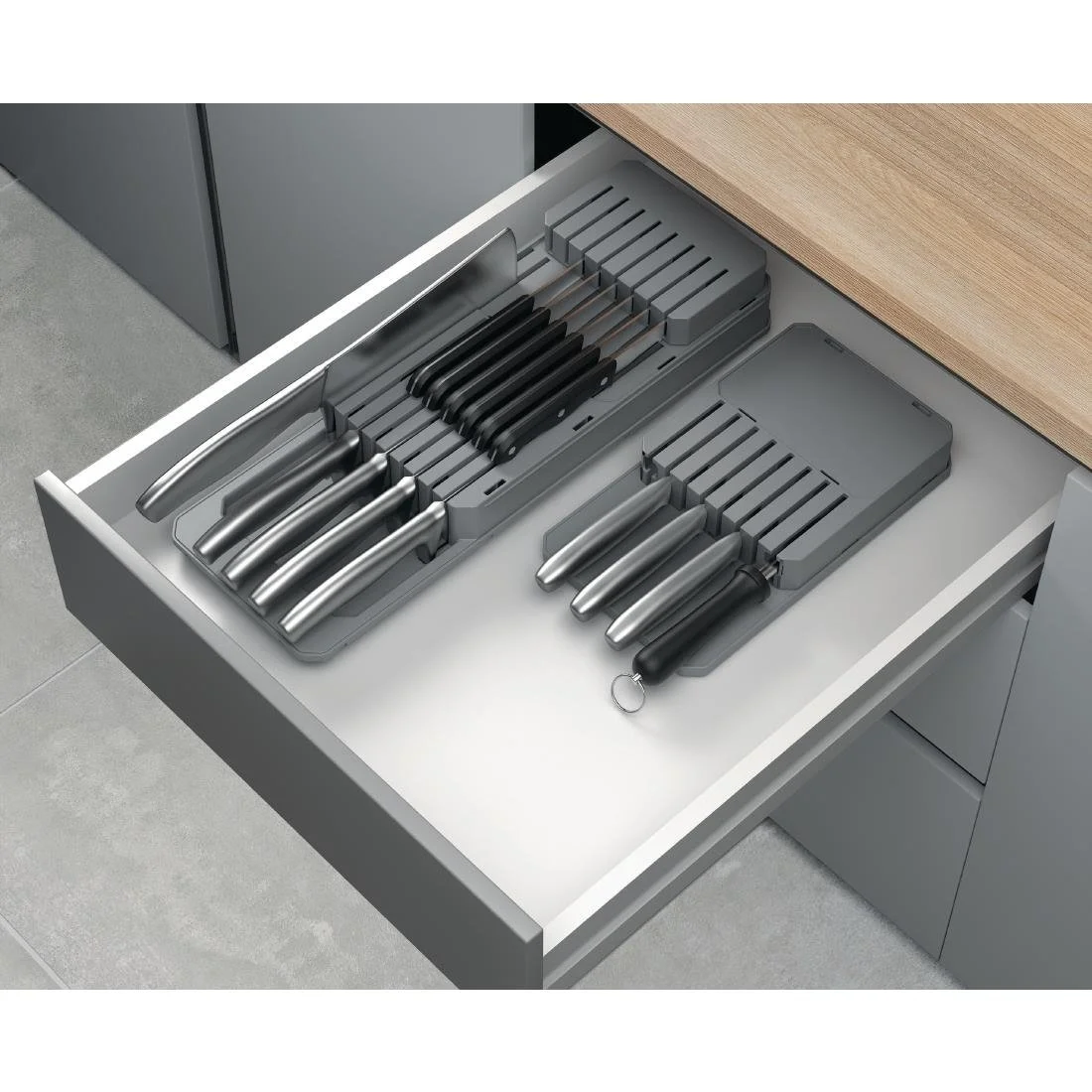 Metaltex Blade-Fit Adjustable Knife Organiser - Image 4