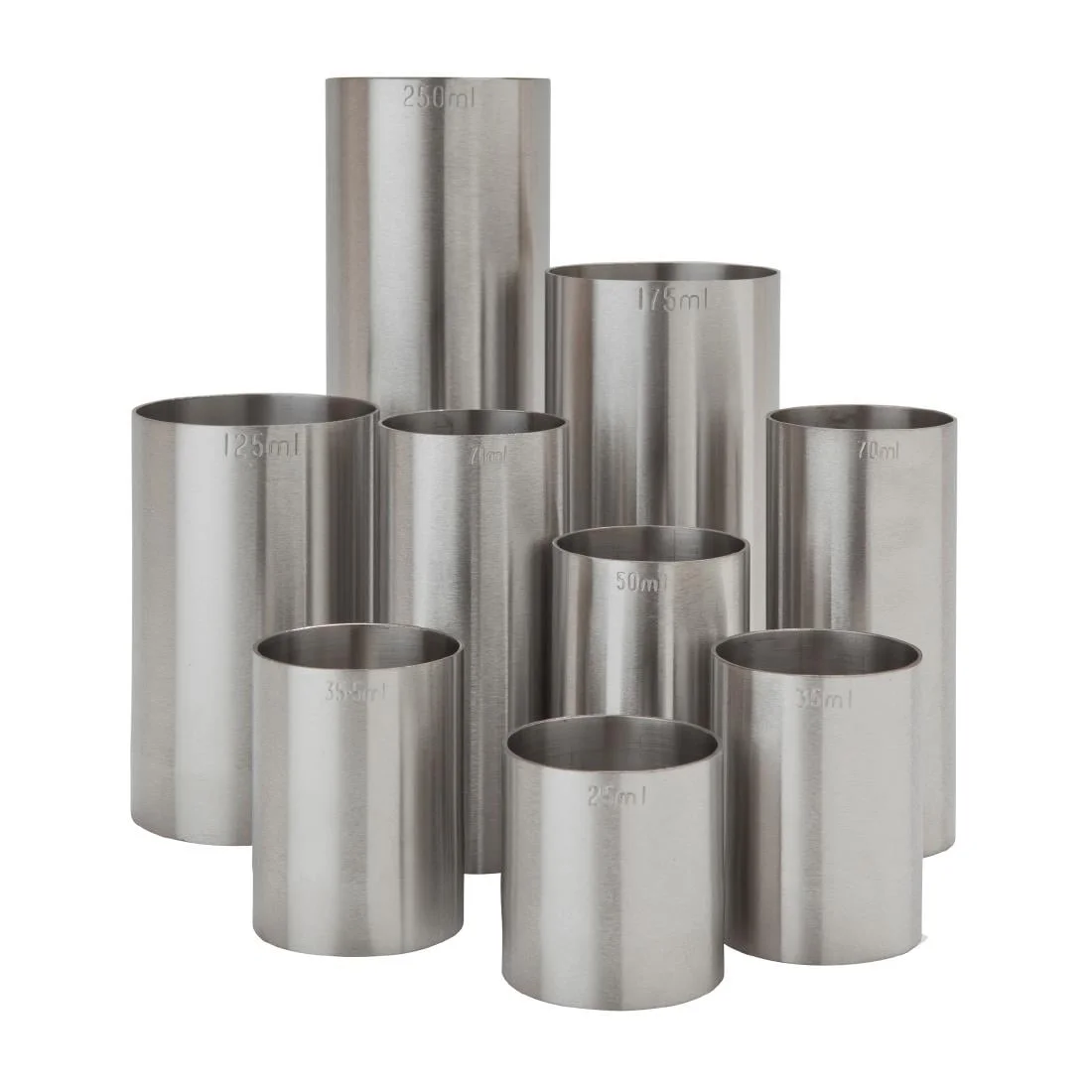 Beaumont Stainless Steel Thimble Measure 50ml - Image 3