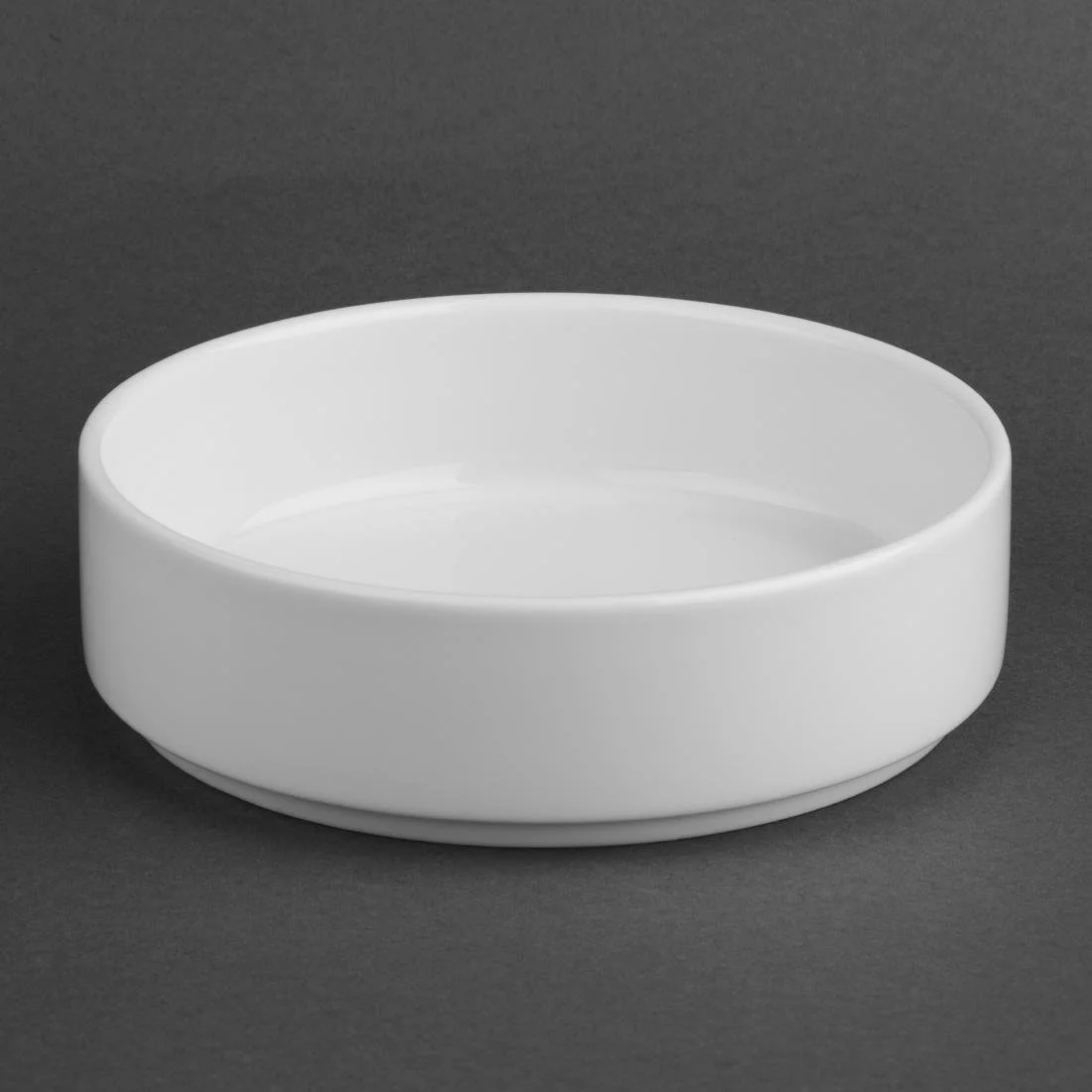 Olympia Whiteware Stacking Bowls 152mm (6 Pack) - Image 3