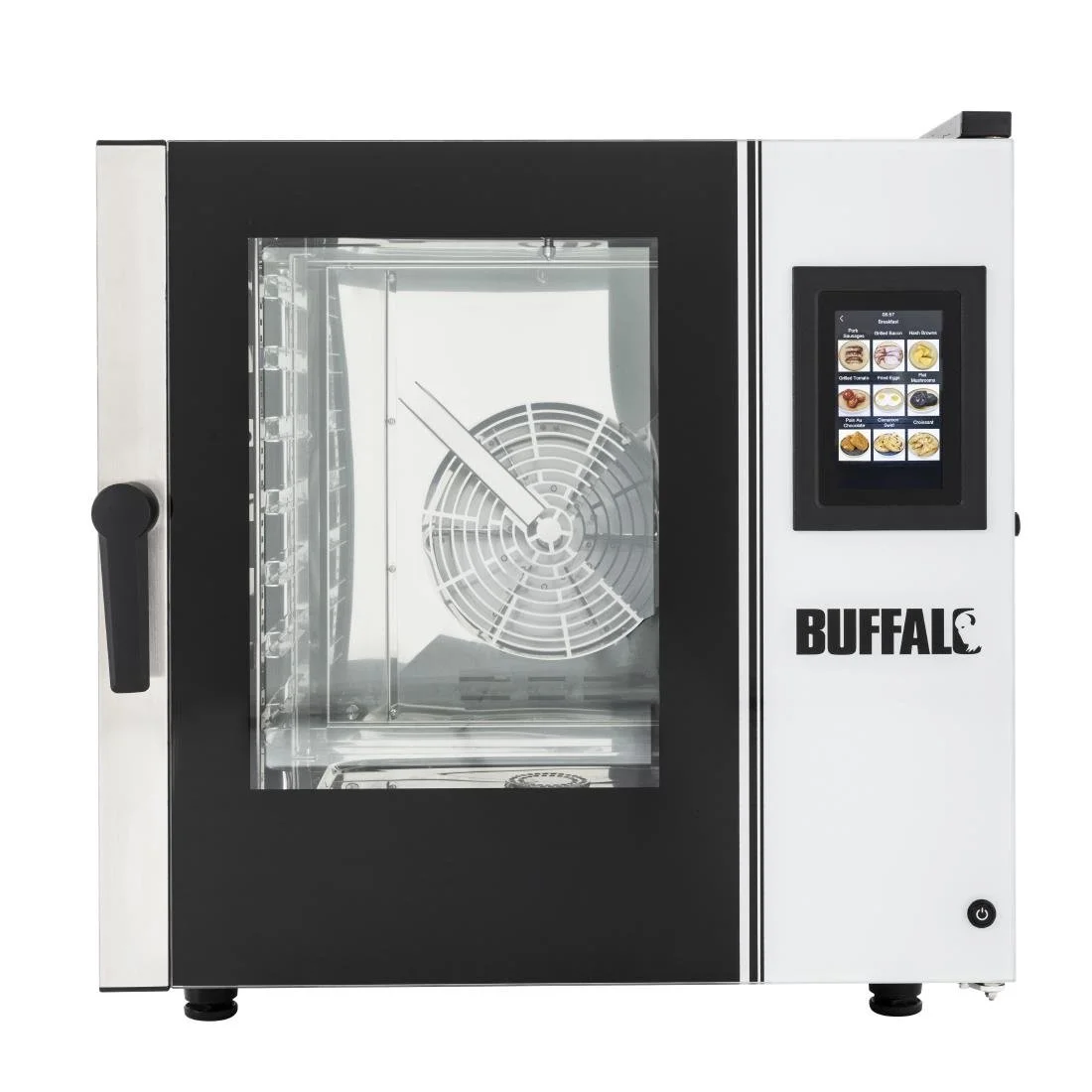 Buffalo Smart Touchscreen Electric Combi Oven 7x GN 1/1