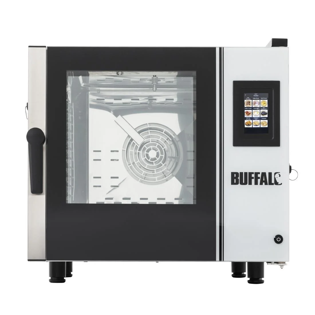 Buffalo Smart Touchscreen Compact Electric Combi Oven 6x GN 1/1