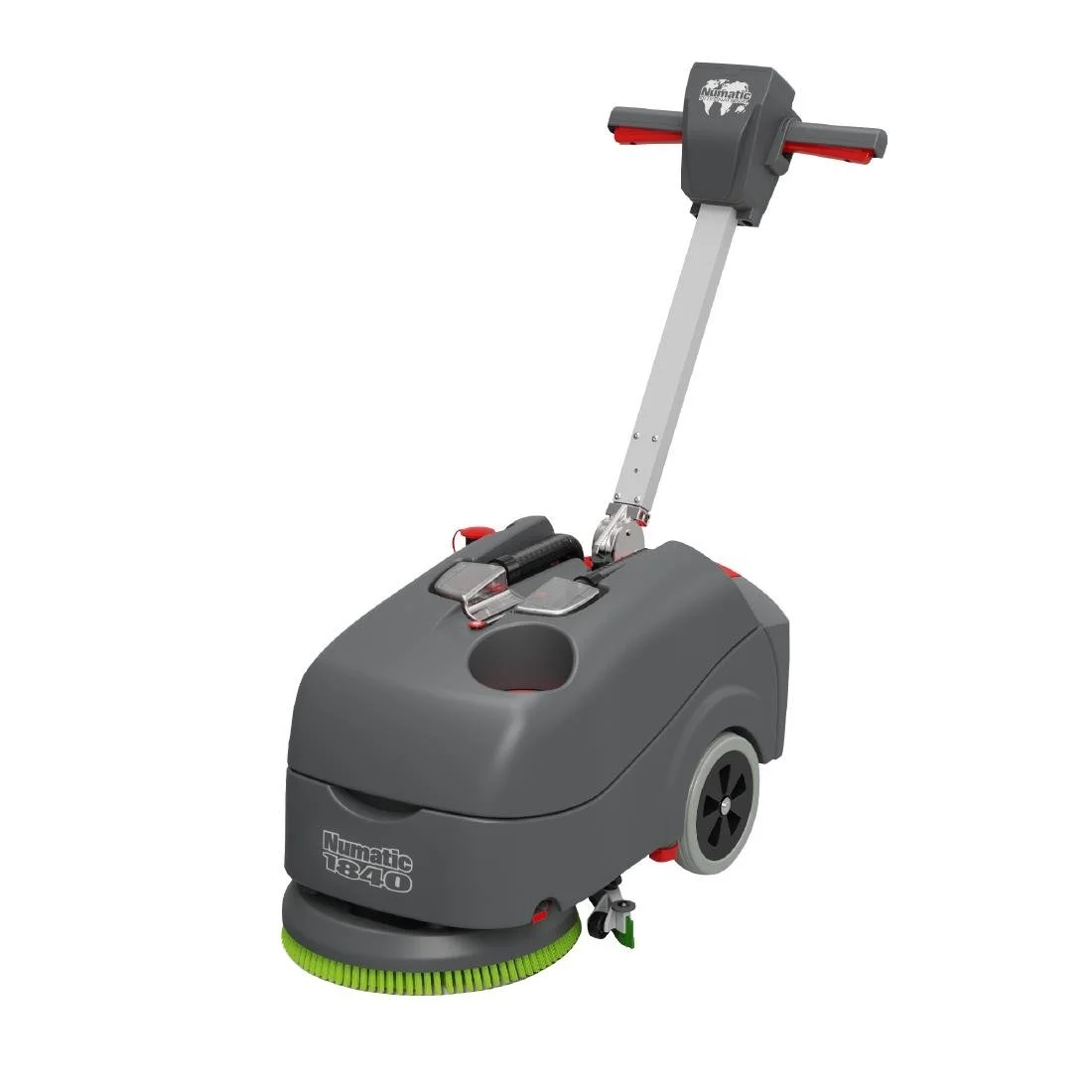 Numatic TTB1840NX Compact Scrubber Dryer 2x Battery - Image 1