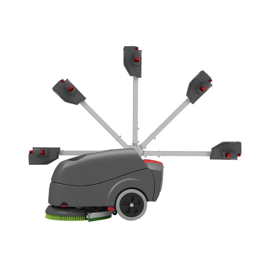 Numatic TTB1840NX Compact Scrubber Dryer 2x Battery - Image 4