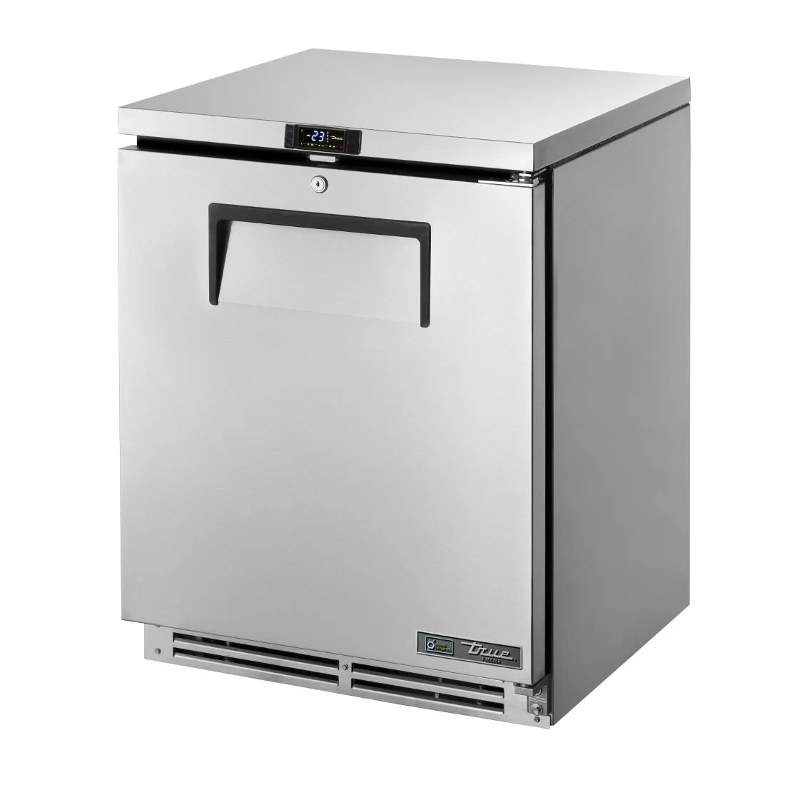 True 1 Solid Hinged Door Undercounter Freezer TUC-24-F-HC