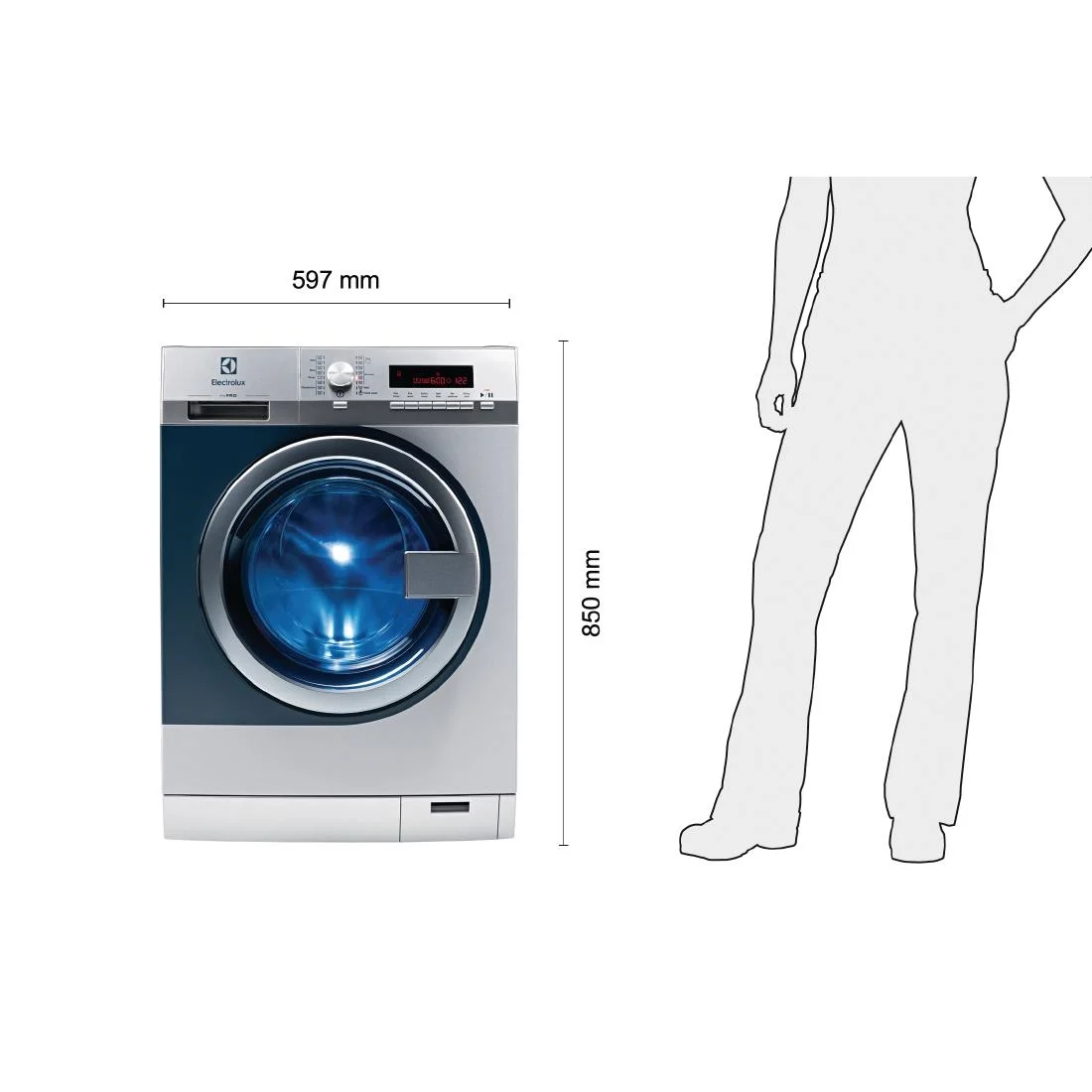 Electrolux myPRO Washing Machine WE170P With Pump - Image 7