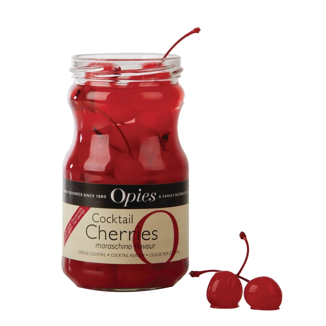 Opies Marashcino Flavour Cocktail Cherries - Image 2