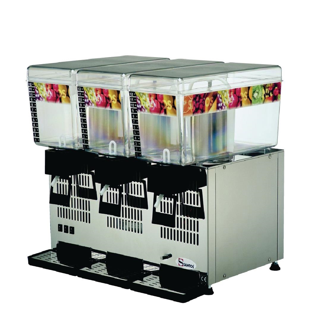 Santos Cold Drink Dispenser 3 Bowls 34-3