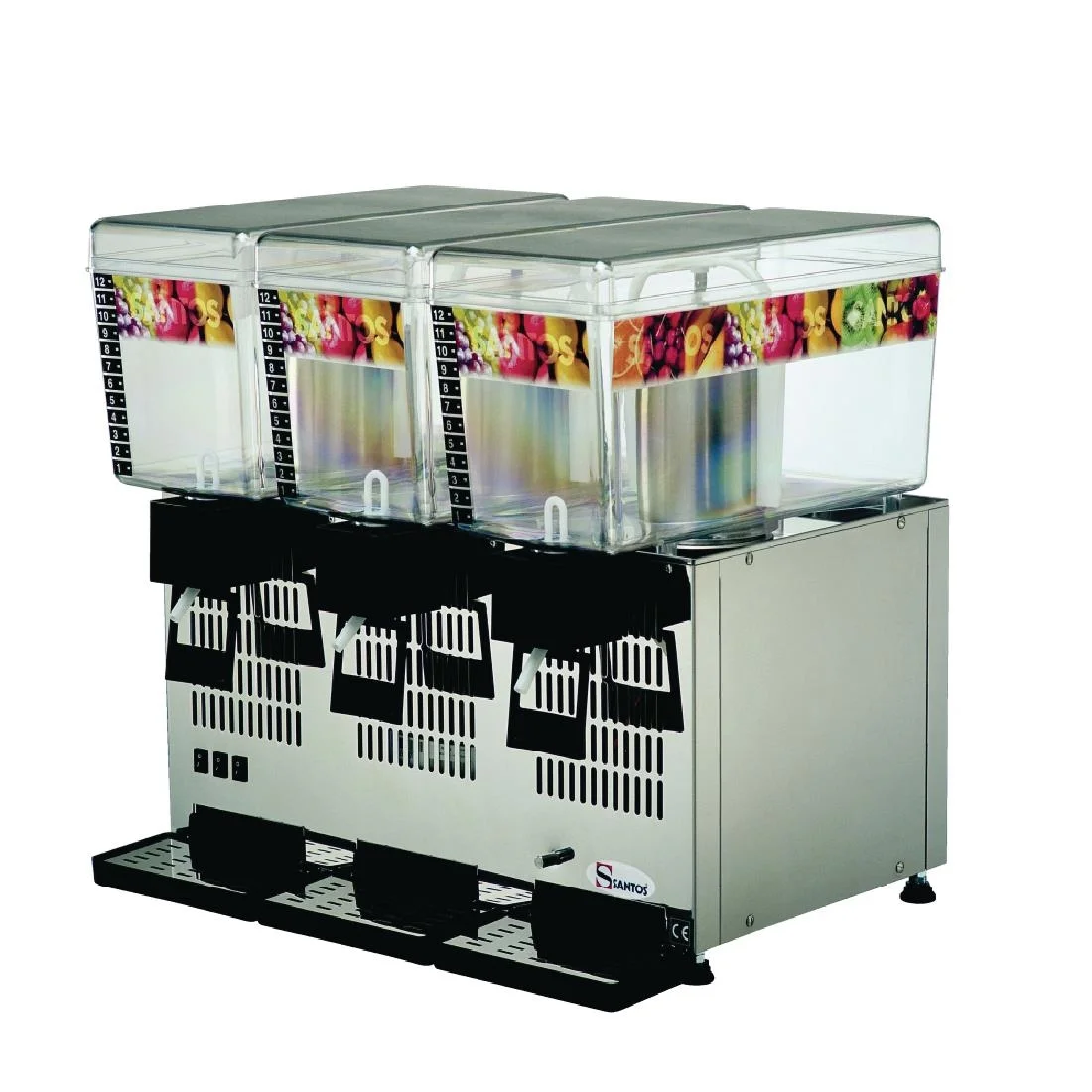Santos Cold Drink Dispenser 3 Bowls 34-3 - Image 3