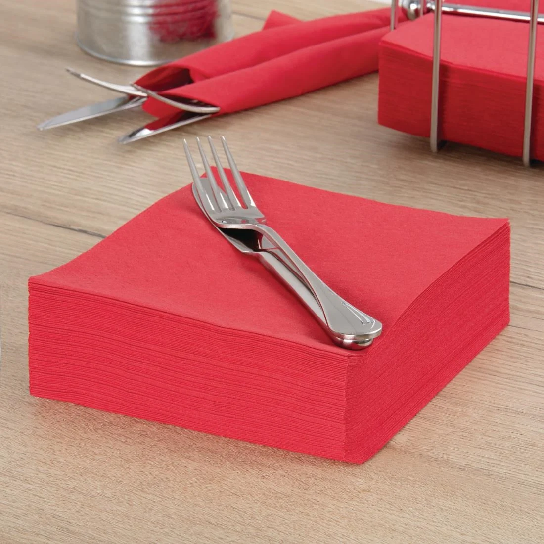Fasana Professional Tissue Napkin Red 330mm