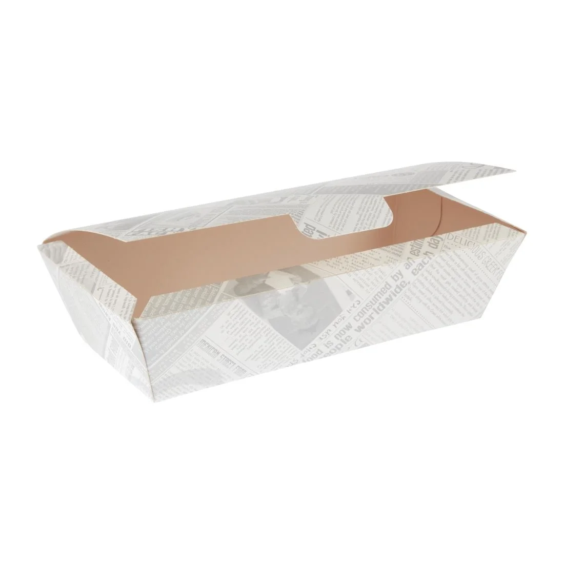 Disposable Food Tray Newsprint - Image 6