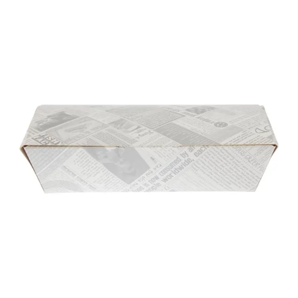 Disposable Food Tray Newsprint