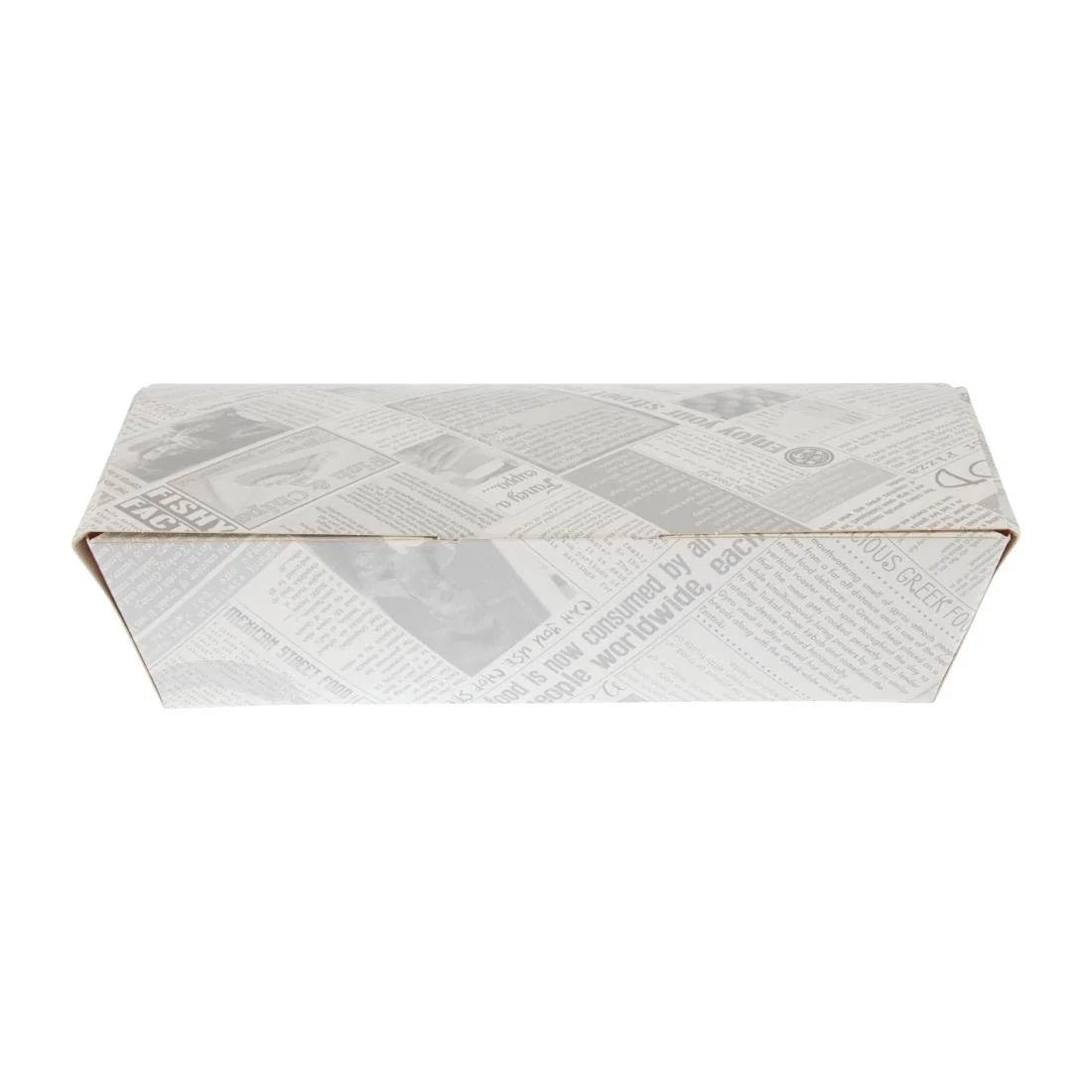 Disposable Food Tray Newsprint - Image 3