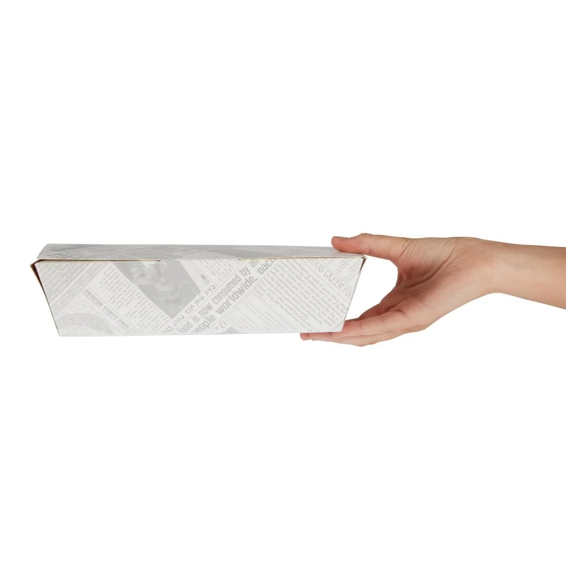 Disposable Food Tray Newsprint - Image 4