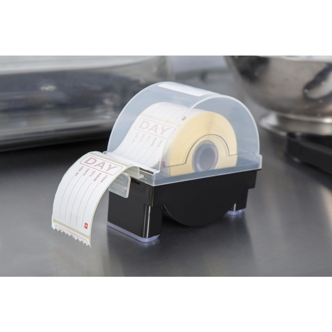 2 Inch Vogue Prepared Day Labels with Dispenser
