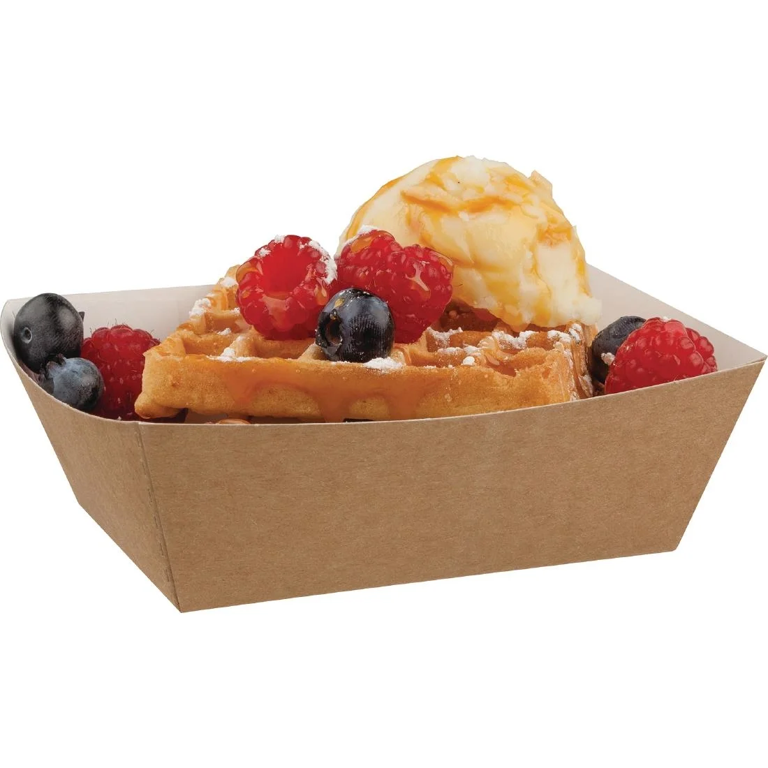 Disposable Kraft Tray Small - Image 4