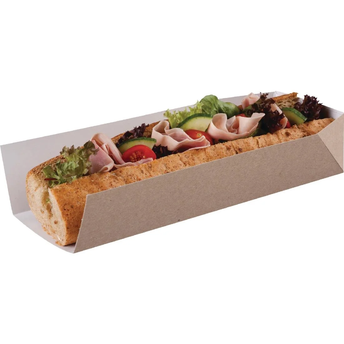 Disposable Open Ended Takeaway Tray 10in - Image 2